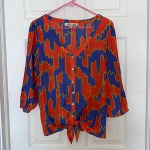 Annabella button up top 